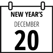 New Years: 12/20