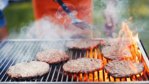 Grilled BBQ Burger