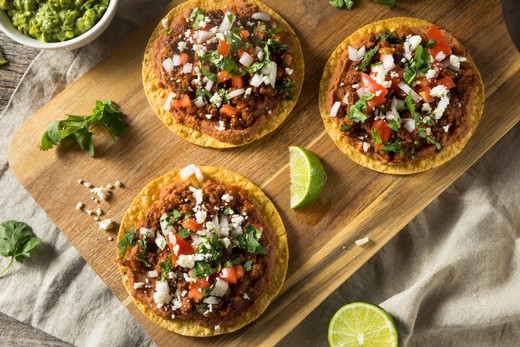 Beef Tostadas