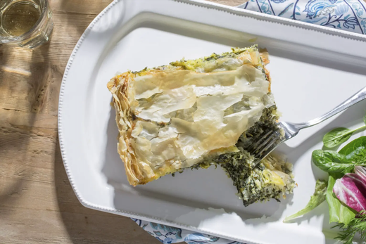 Feta Pie with Spinach